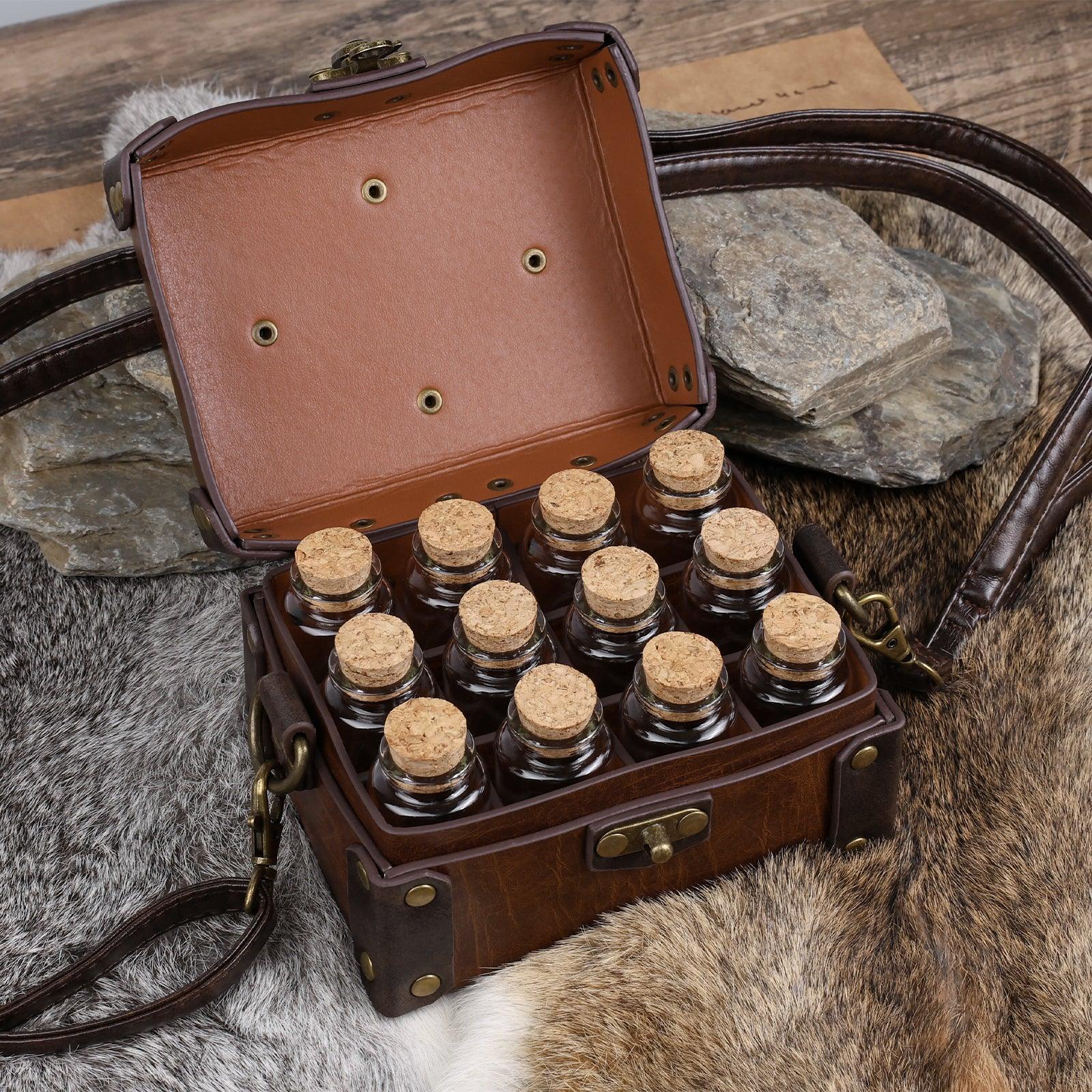 Medieval Faux Leather Alchemy Box