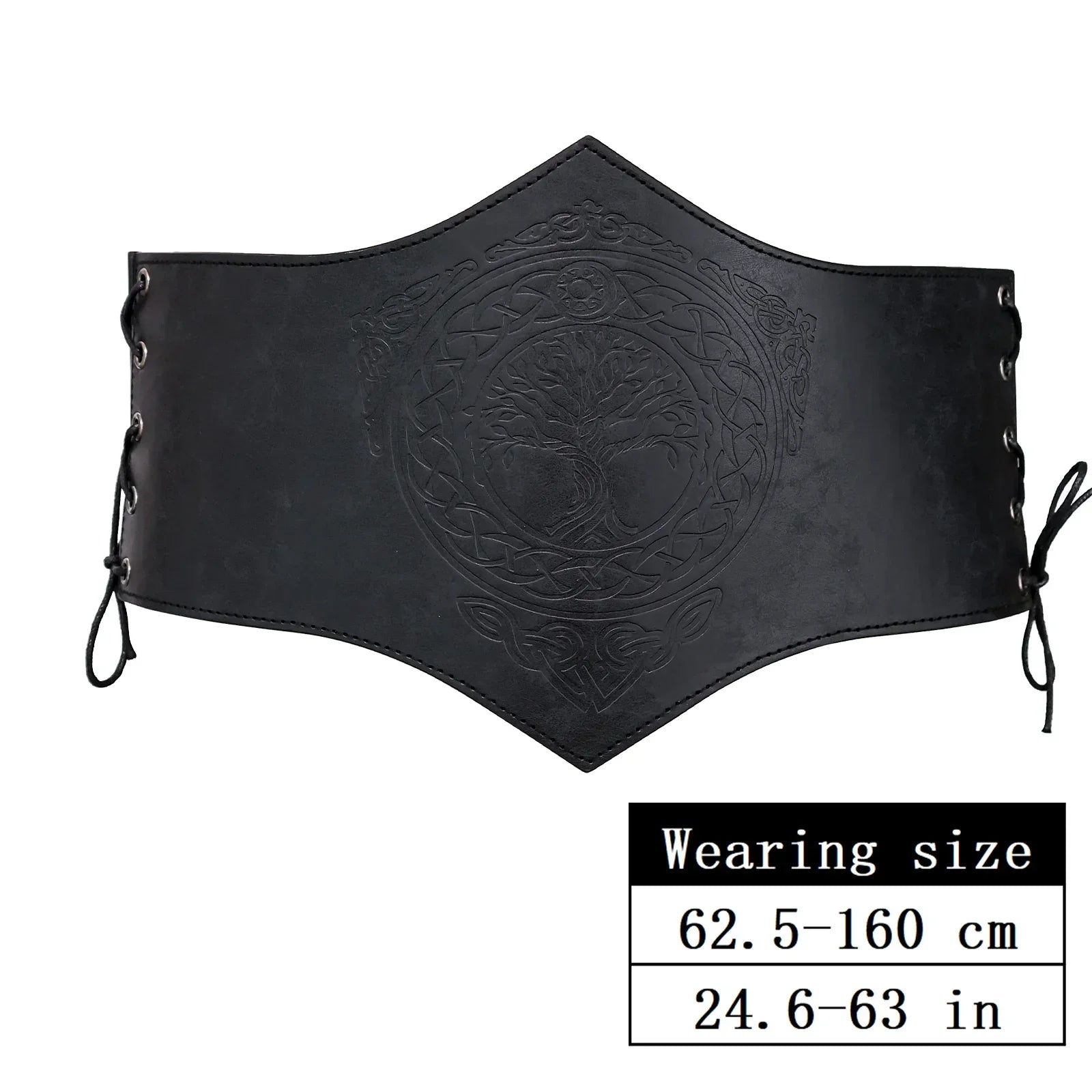 Women Faux Leather Corset Belt