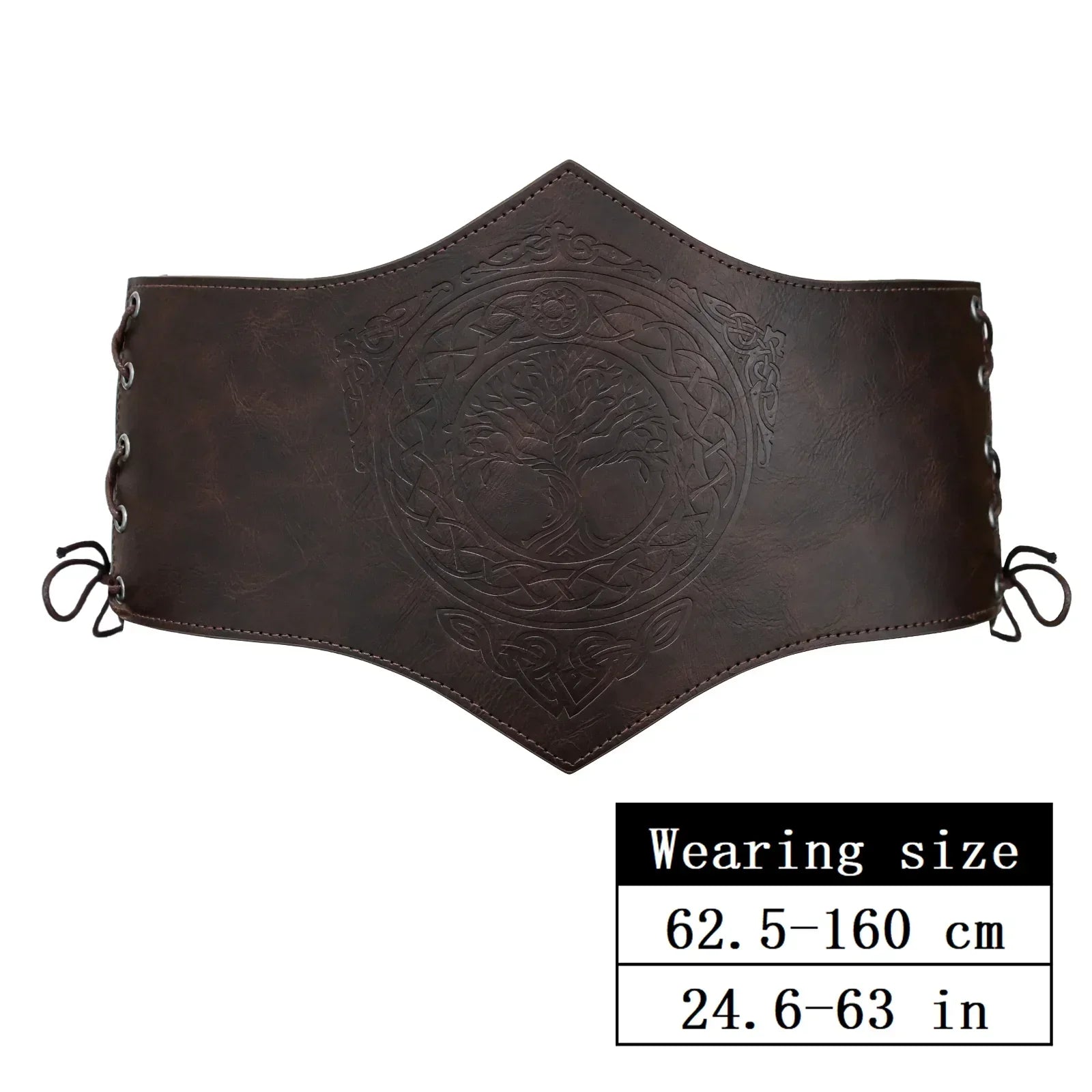 Women Faux Leather Corset Belt