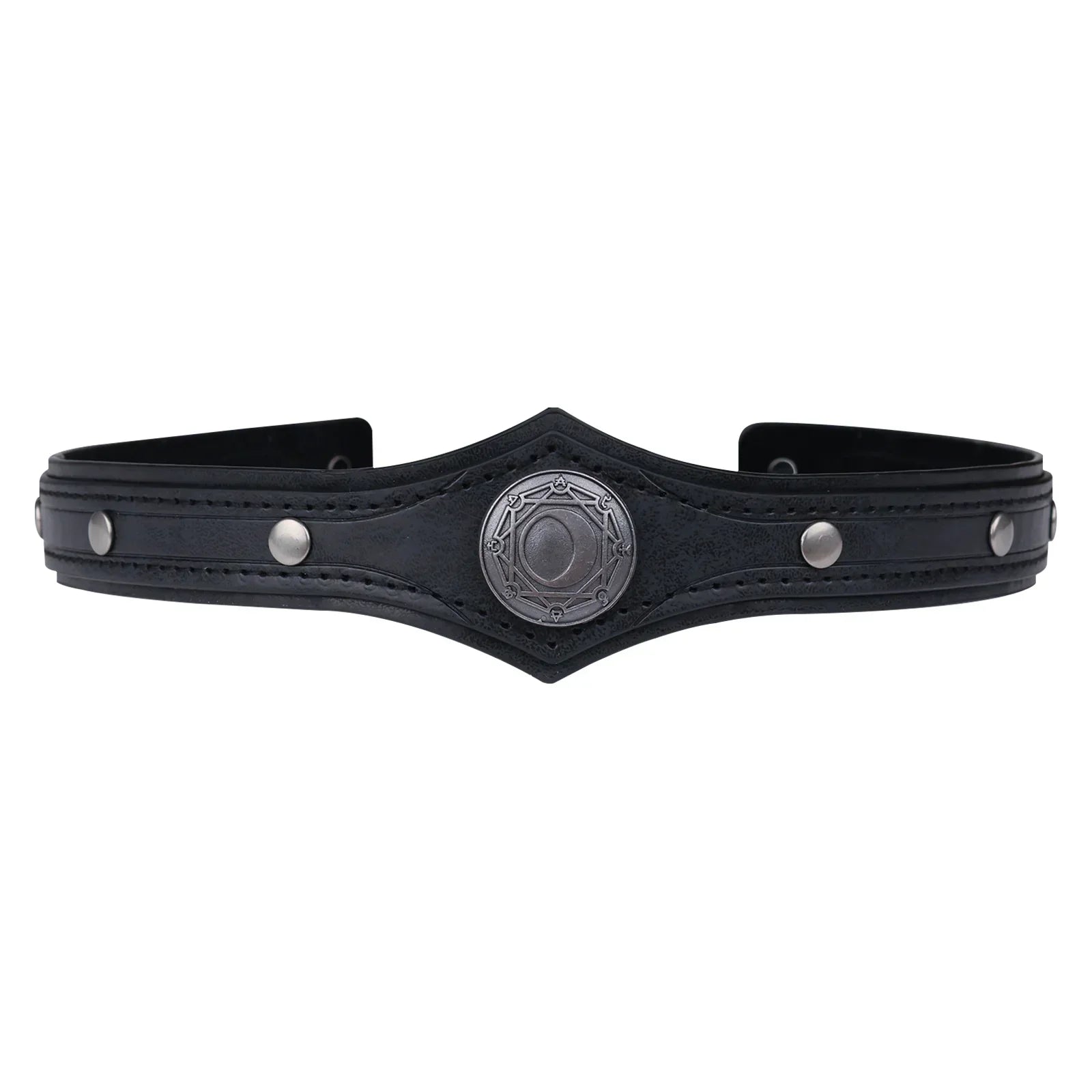 Alchemy Faux Leather Headpiece