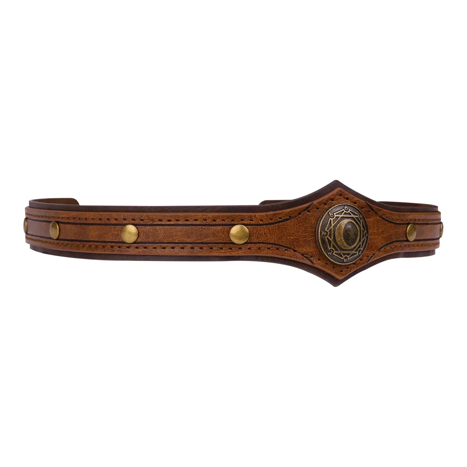 Alchemy Faux Leather Headpiece