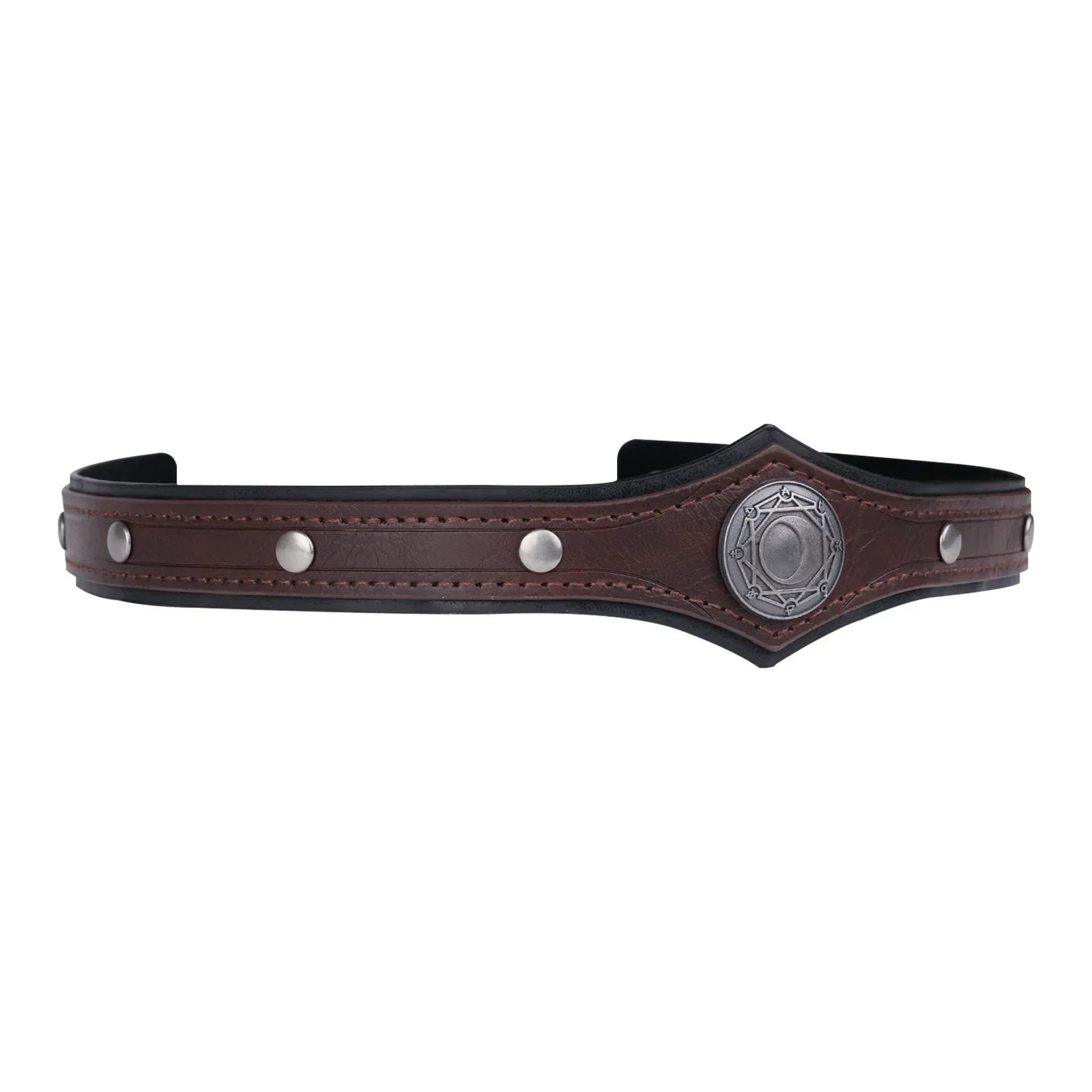 Alchemy Faux Leather Headpiece