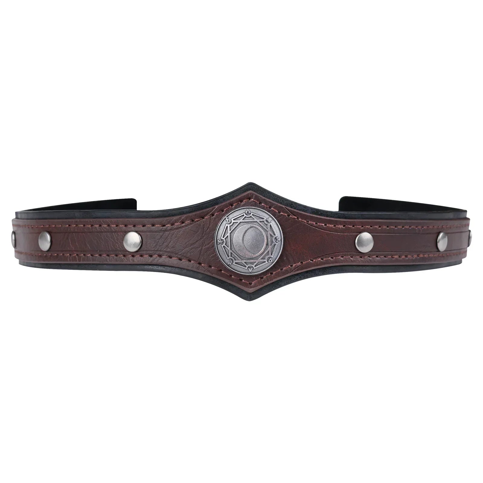 Alchemy Faux Leather Headpiece