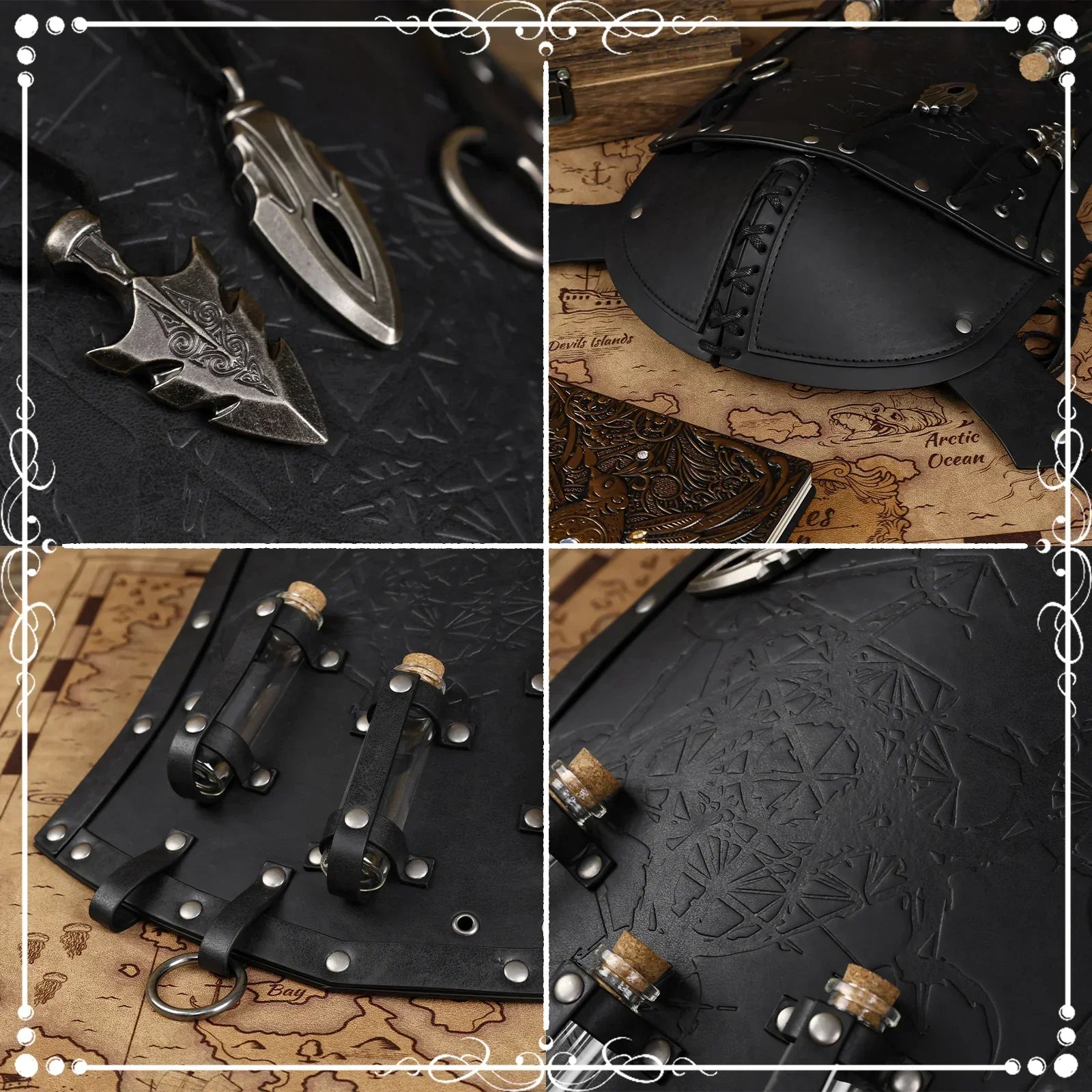 Medieval Alchemy Shoulder Armor