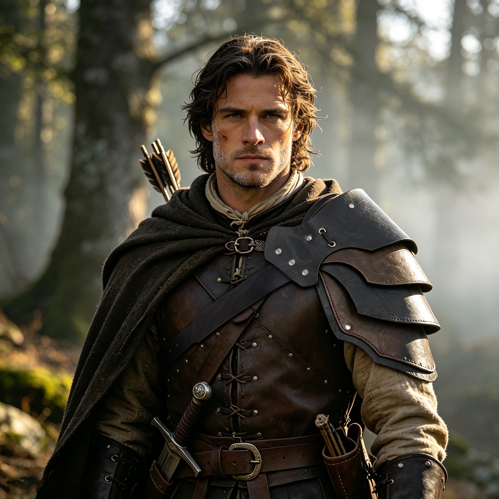 HiiFeuer Medieval Leather Armor