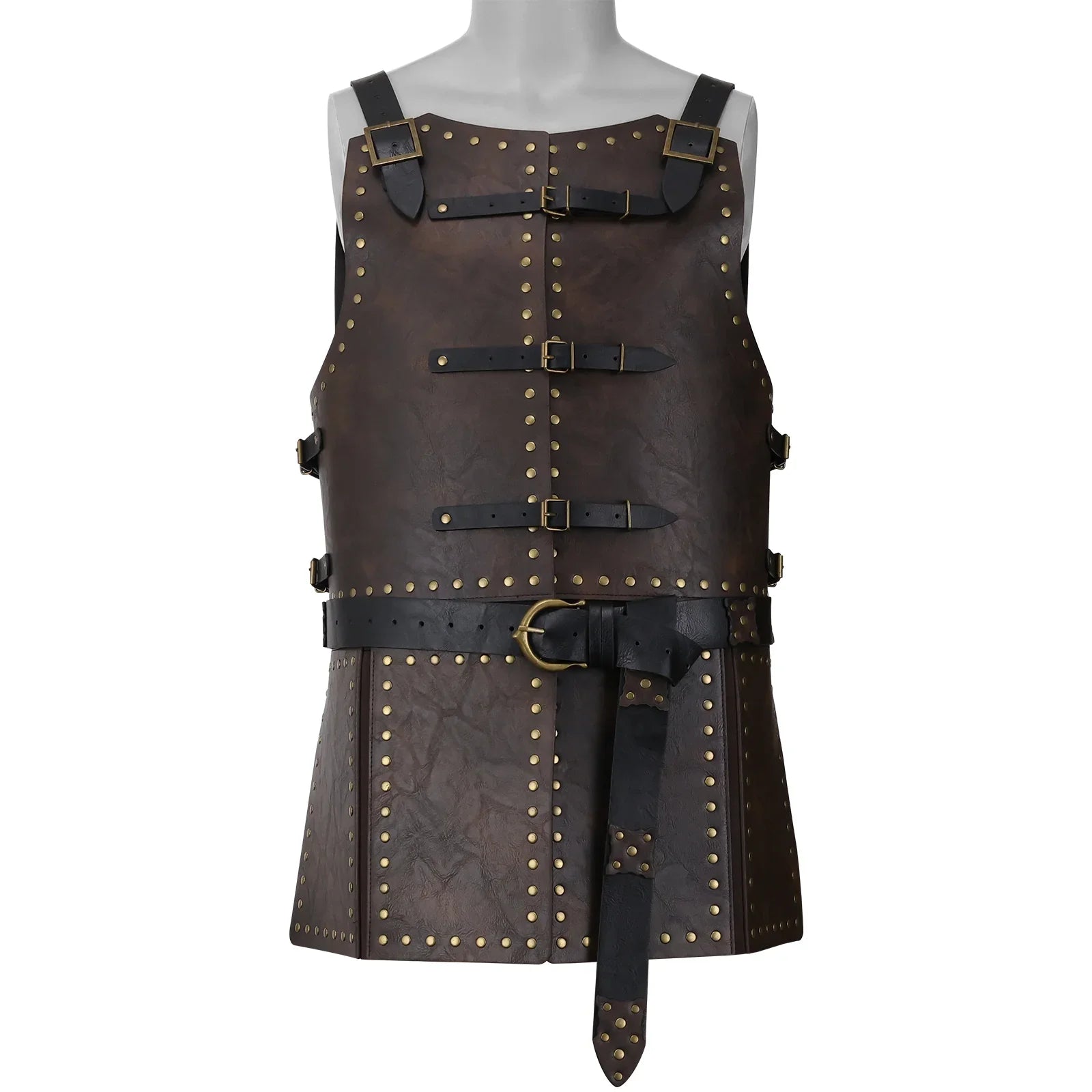 Medieval Faux Leather Chest Armor