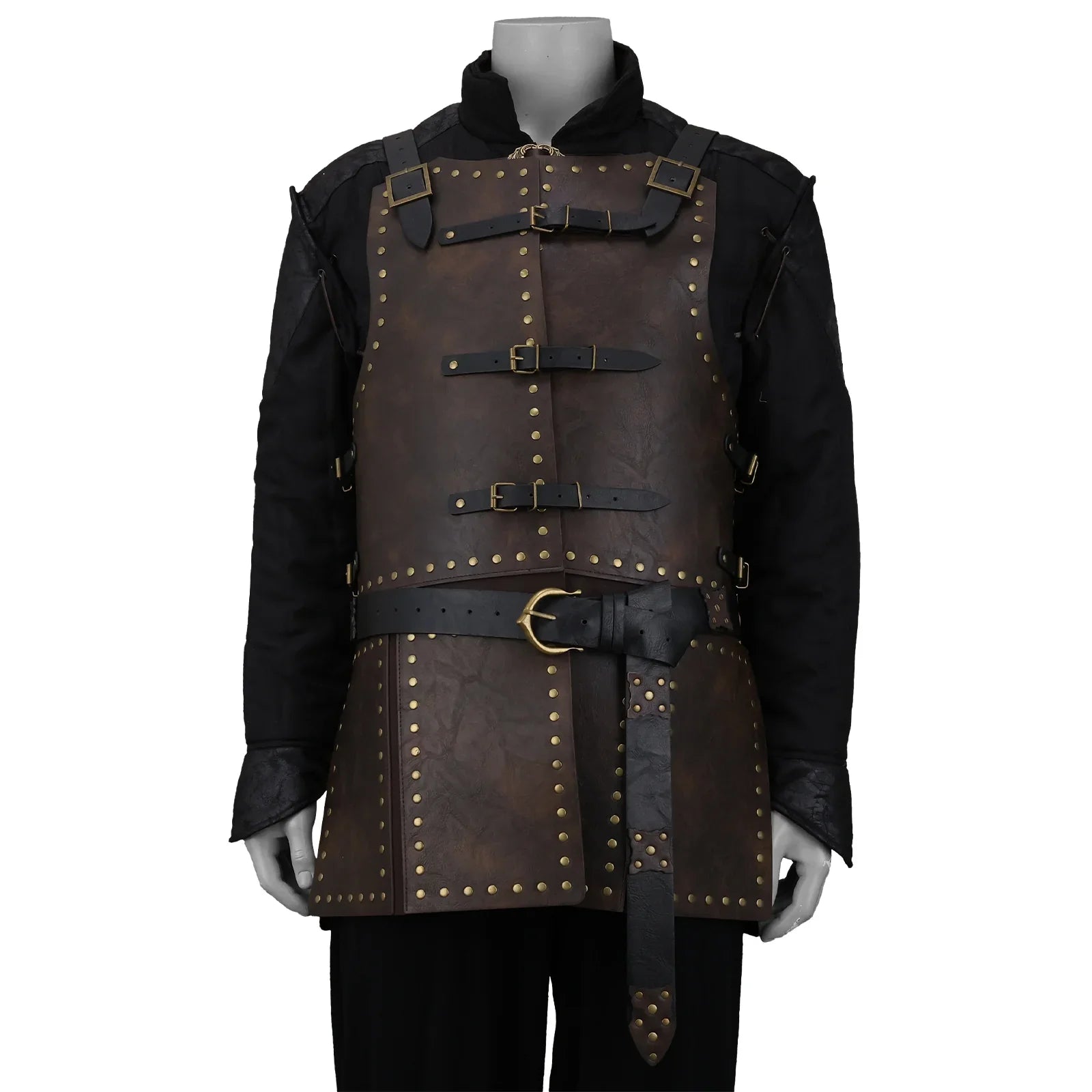 Medieval Faux Leather Chest Armor