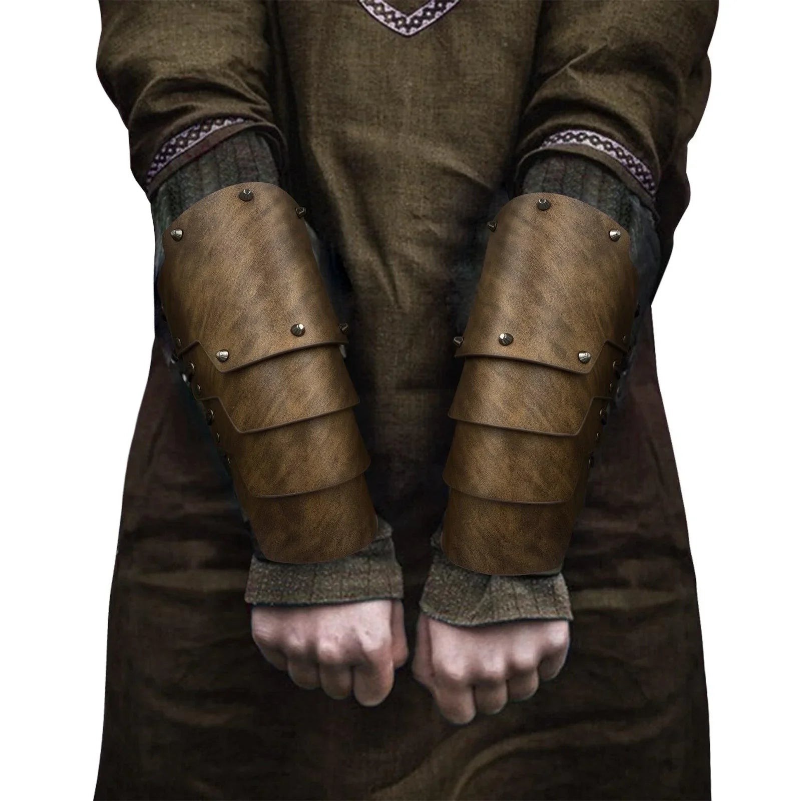 Medieval 4 Layers Bracers Arm Armor